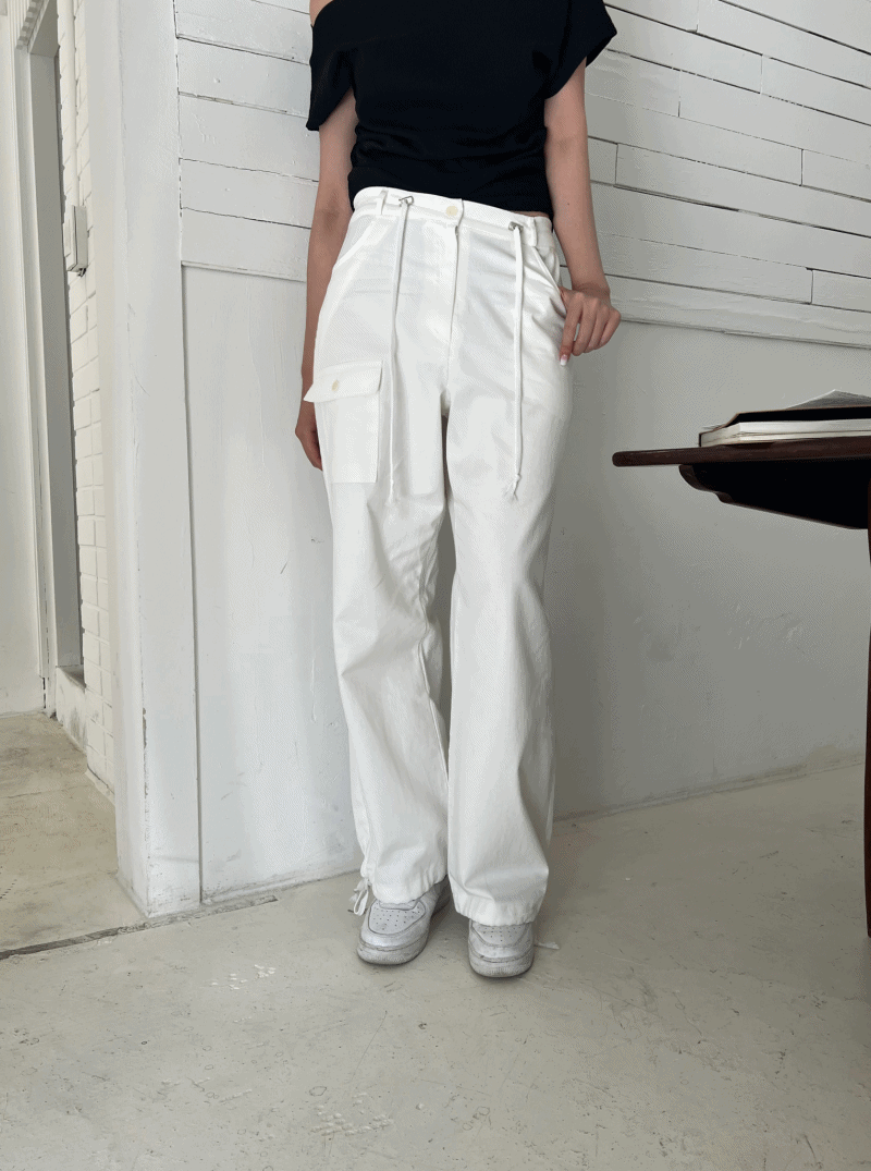 Cotton Cargo Pants (2color) *MD PICK