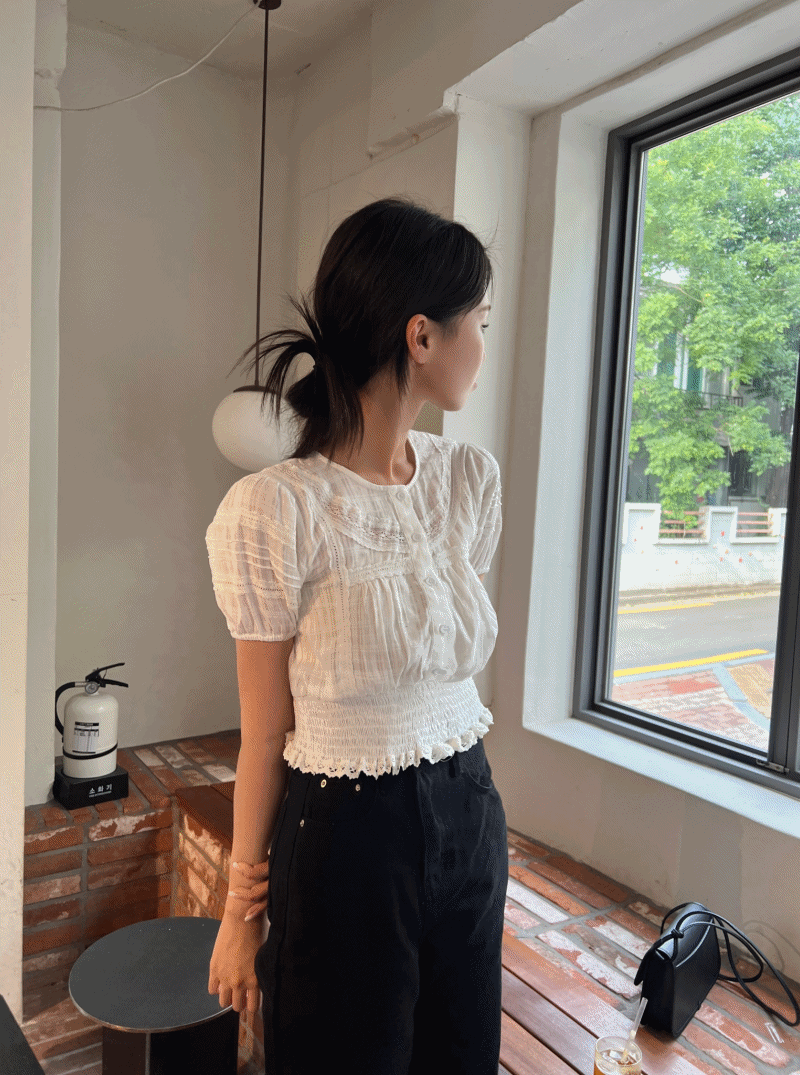 French Half Blouse